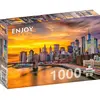 Image de Enjoy Puzzle ENJOY-2081 - New York City Skyline at Dusk, puzzle, 1000 pièces (1000 pièces)