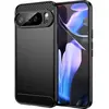 Image de Techsuit - Carbon Silicone - Google Pixel 10 Pro XL - Black (Google Pixel 10 Pro XL), Coque pour téléphone portable, Noir