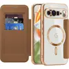 Image de Techsuit - SmartMag Book Case - Google Pixel 10 Pro XL - Brown (Google Pixel 10 Pro XL), Coque pour téléphone portable, Marron