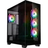 Image de Kolink Unity Arena ARGB Midi Tower Showcase - noir (E-ATX), Boîtier PC, Noir