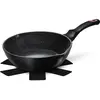 Image de BerlingerHaus DEEP GRANITE FRY 24cm Black ROSE BH-6184, Poêle + casserole, Noir