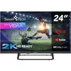 Image de Smart Tech 24HV02V Smart TV 24 pouces (24", LED, HD), TV, Noir