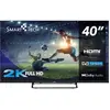 Image de Smart Tech 40FN01V3 (40", Full HD), TV, Gris, Noir