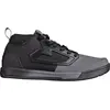 Image de Leatt, Chaussures de cyclisme, Chaussure Flat 3.0 - Stealth (38.5, 48.5), Gris, Noir