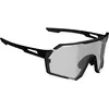 Image de Leatt, Unisexe, Lunettes de sport, Sunglasses RideViz Pro Black Iriz Silver 17 VLT (black-silver matt, Silver), Noir, Argent