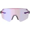 Image de Leatt, Unisexe, Lunettes de sport, Sunglasses RideViz Lite Clear Iriz Cryztal Fuchsia 22 VLT (Fuchsia noir, Clear Iriz Cryztal), Pink, Transparent