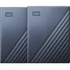 Image de WD My Passport for Mac 5TB Type C Blauw - Duo pack (5 To), Disque dur externe, Bleu