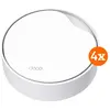 Image de TP-Link TP-Link-Deco x50 Mesh WiFi 6 Poe 4-Pack, Routeur, Blanc