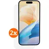 Image de Bluebuilt Apple iPhone 16 Plus Screenprotector Glas Duo Pack (2 pcs, Apple iPhone 16 Plus), Téléphone portable : film de protection, Transparent