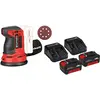 Image de Einhell, Ponceuse + polisseuse, TE-RS 18 Li Solo 4,0 Ah Accu (2x) Starterspakket (Ponceuse vibrante)