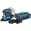 Image de Bosch Hausgeräte, Ponceuse + polisseuse, Professional GSS 18V-10 5,0 Ah GBA Accu Starterspakket (Ponceuse multi)