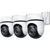 Image de TP-Link Tapo C530WS 3 Pack (2880 x 1620 Pixels), Caméra réseau, Blanc