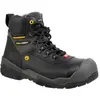 Image de Jalas, Chaussures de travail, Botte 1828 Jupiter noir gris jaune S3 Gr. 37 (S3, 37)