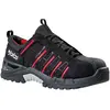 Image de Jalas, Chaussures de travail, Chaussure basse 9955 Exalter noir rouge S3 Gr. 40 (S3, 40)