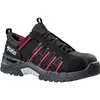 Image de Jalas, Chaussures de travail, Chaussure basse 9955 Exalter noir rouge S3 Gr. 43 (S3, 43)