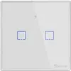 Image de Sonoff, Interrupteurs éclairage + volets électriques, Smart Switch WiFi + RF 433 T1 EU TX (2 canaux)