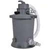 Image de Jilong, Piscine : accessoires, Pompe à filtre à sable 3 785 Lth pour piscine hors sol, manomètre inclus