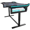 Image de Blue Biurko E-Blue EGT004 Niebieskie 135 cmx78.5 cm, Bureau gaming, Noir