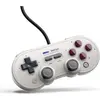 Image de 8bitdo SN30 Pro Gamepad USB édition G (PC, Switch), Manette, Gris