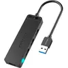 Image de Vention Chlbd (USB-A, 4 ports), Station d'accueil + hub USB, Noir