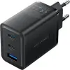Image de Vention Wall charger,, FERB0-UE, 2xUSB-C, USB- A, 65W/65W/30W, GaN (black) (65 W), Chargeur USB, Noir