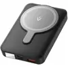 Image de Vention 10000mAh Magnetic Wireless Power Bank (USB-C + Lightning + USB-C + USB-A +Wireless) 22.5W Black LED (10000 mAh, 22.50 W, 38.50 Wh), Chargeur de secours, Noir