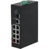 Image de Dahua INDUSTRIE-SCHALTER PFS3110-8ET-96-V2 (9 ports), Switch réseau, Noir
