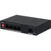 Image de Dahua Commutateur PFS3005-4ET-60-V2 Bureau/Pied PoE jungtys 4 60 Watts DH-PFS3005-4ET-60-V2 (5 ports), Switch réseau, Noir