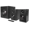 Image de Enceintes bibliothèque amplifiées 2.1 Edifier S355DB - Caisson 8" sans fil - 150W Tri-Amp Hi-Res - Bluetooth 6.0 LDAC - Noir