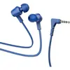 Image de Hoco Wired headphones wire earphones Jack 3,5 mm with microphone M86 blue (NC, Filaire), Écouteurs, Bleu