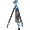 Image de Benro TCBC25G36PT Cyanbird Carbon Stativ Kit (Carbone), Trépied, Noir, Argent, Bleu