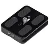 Image de Benro Plaque de fixation rapide PU-50 (Plateau à dégagement rapide), Trépied : accessoires, Noir