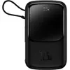 Image de Baseus Banque d'alimentation Qpow PRO avec câble, 10000mAh, 22.5W (Noir) (10000 mAh, 22.50 W, 37 Wh), Chargeur de secours, Noir
