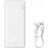 Image de Baseus Airpow 10000mAh 20W powerbank (blanc) (10000 mAh, 20 W, 37 Wh), Chargeur de secours, Blanc