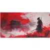 Image de Marvo MONKA ZOWA XXL / Gaming-Mauspad / 1200 x 600 x 3,5 mm (XXL), Tapis de souris, Rouge, Blanc