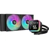 Image de Deepcool LQ240, Refroidissement liquide CPU, Multicolore, Noir