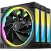 Image de Deepcool FL12R Reverse 3in1 120x120x25 Noir (120 mm, 3x), Ventilateur PC, Noir