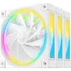 Image de Deepcool FL12R Reverse 3in1 120x120x25 Blanc (120 mm, 3x), Ventilateur PC, Blanc
