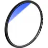 Image de K&F Concept 55MM MC UV Protection Filter Slim Frame with 18 Multi-layer Blue Coatings (C Series) (55 mm, Filtre UV), Filtre photo, Bleu