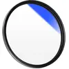 Image de K&F Concept Filtre 82 MM Blue-Coated CPL MC KU12 (82 mm, Filtre polarisant), Filtre photo, Bleu