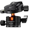 Image de K&F Concept Tripode K254A3+BH-28L (Métal), Trépied, Noir