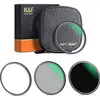 Image de K&F Concept Concept Magnetic Kit de filtre de direction CPL-ND-UV 82 mm (82 mm, Filtre ND), Filtre photo, Noir