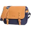 Image de K&F Concept Sac à bandoulière 10 litres (KF-13.062V1) (10 l), Housse pour appareil photo, Orange, Marron, Bleu