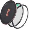 Image de K&F Concept Concept Magnetic 1/4 Black Mist Filter Nano X - 72mm (72 mm, Filtre Black Mist), Filtre photo, Noir, Vert