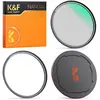 Image de K&F Concept Concept Magnetic 1/4 Black Mist Filter Nano X - 82mm (82 mm, Filtre Black Mist, 82 mm), Filtre photo, Noir