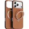 Image de Torras Ostand Spin Vegskin Series (Apple iPhone 17 Pro), Coque pour téléphone portable, Marron