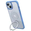 Image de Torras phone case Ostand Matte for iPhone 15(bleu marine) (Apple iPhone 15), Coque pour téléphone portable, Bleu