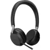 Image de Yealink Oreillette Bluetooth BH72 UC noire USB-A (Sans fil, USB-A), Casque micro de bureau, Noir