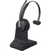 Image de Yealink WH 64 Microsoft Teams (Sans fil, USB-C), Casque micro de bureau, Noir