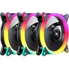 Image de Unykach Fan CANDY 30 ARGB Ring Led 120 mm (120 mm, 3 x), Ventilateur PC, Noir